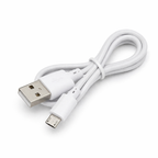 USB kabel voor Porexa gezicht mist apparaat op witte achtergrond